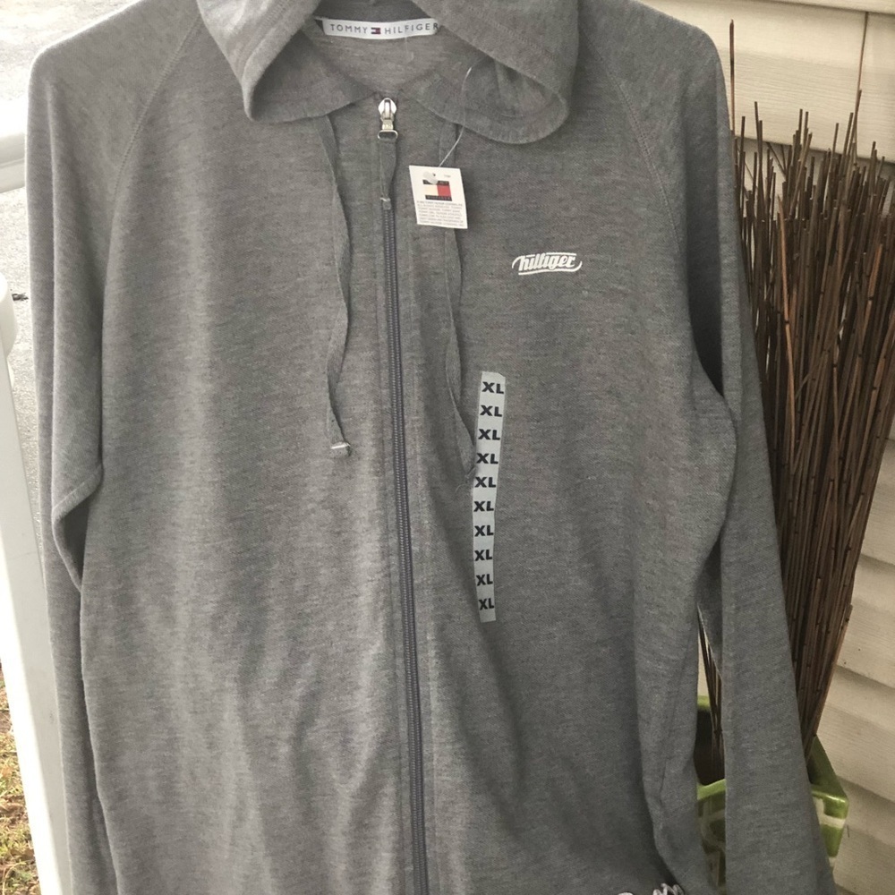 Tommy Hilfiger gray Sweater